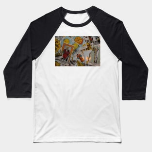 Tarot Cards Baseball T-Shirt